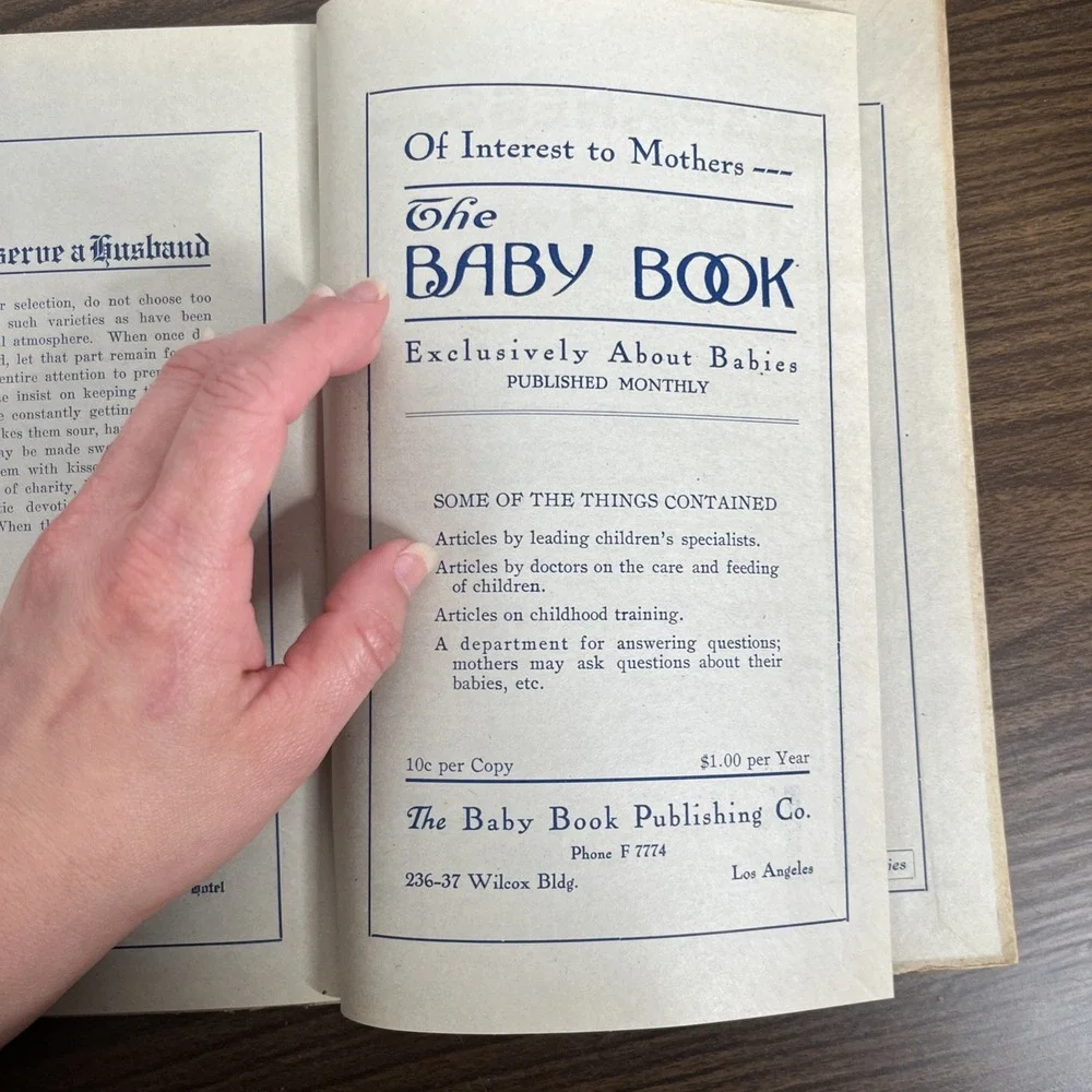 VTG Los Angeles The Brides Cook Book Co Compliments Of Merchants RALPHS GROCERY